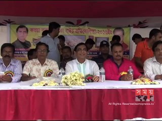 মাদক থেকে রক্ষায় গাজীপুরে নৌকা বাইচ প্রতিযোগিতা