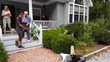 Ce papy a eu la plus grande surprise de sa vie le jour de l'anniversaire de sa petite fille !