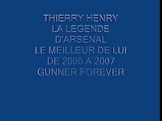 THIERRY HENRY LEGEND