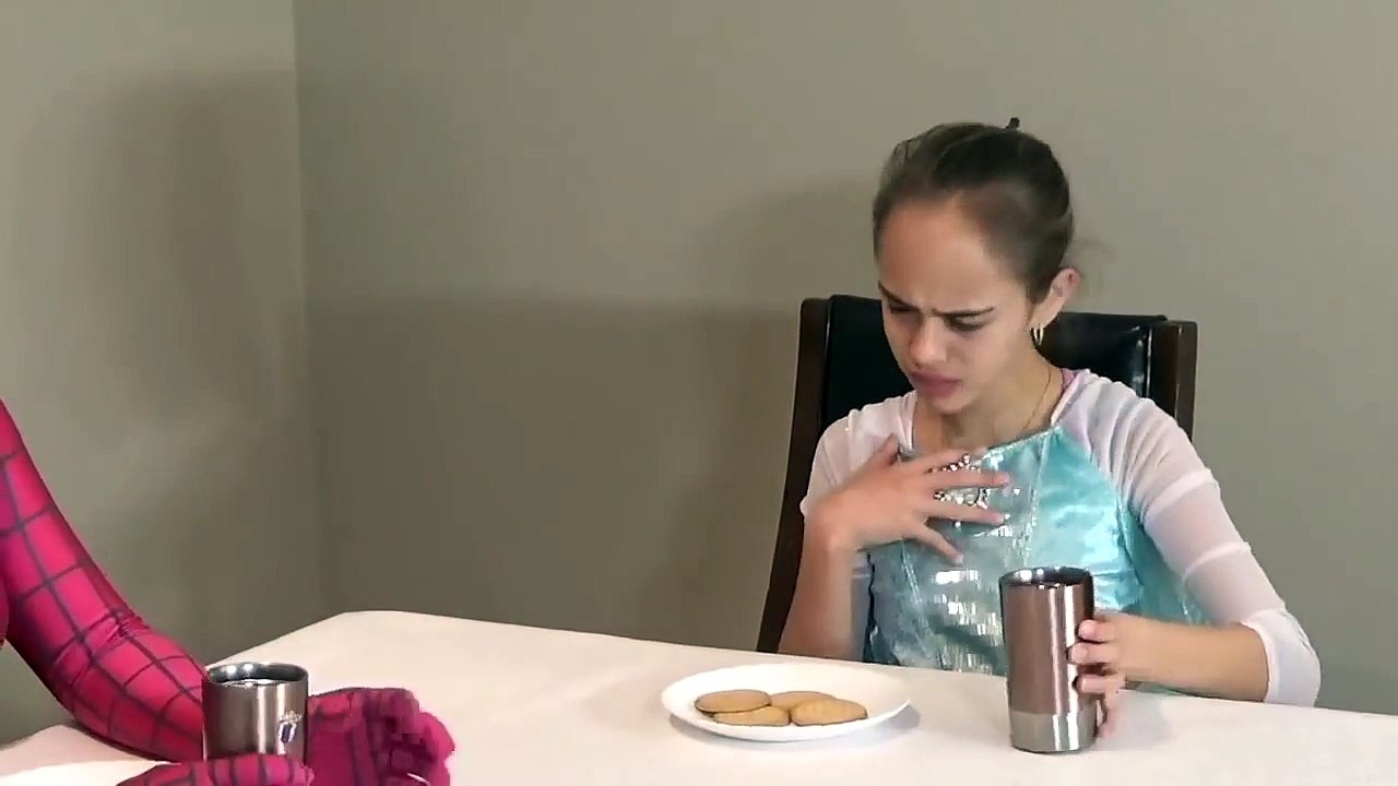 THE MASK VS PREGNANT PINK SPIDERGIRL VS VENOM BABY W_ SPIDERMAN FUNNY REAL IN LIFE part 6