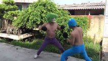 Spiderman vs Joker Boxing Dance Frozen elsa vs Pinks SpiderGirl Pranks Fun superheroes-9SRDgHyQ3Jo part 1