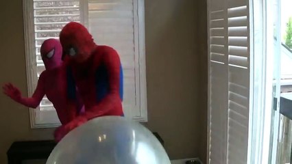 SPIDERMAN VS JOKER VS EVIL WUBBLE BUBBLE VS PINK SPIDERGIRL _ SUPERHERO IN REAL LIFE-FKxSFfDptVQ part 3