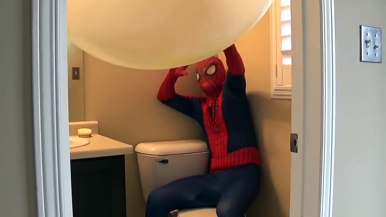 SPIDERMAN VS JOKER VS EVIL WUBBLE BUBBLE VS PINK SPIDERGIRL _ SUPERHERO IN REAL LIFE-FKxSFfDptVQ part 4