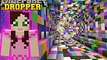 PopularMMOs Minecraft_ RAINBOW DROPPER! - 15 DROPPERS - Custom Map [2] Pat and Jen