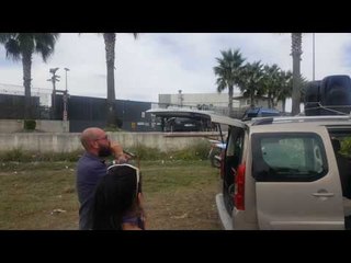 Gricignano (CE) Puzza, carica su manifestanti -1- (23.09.16)