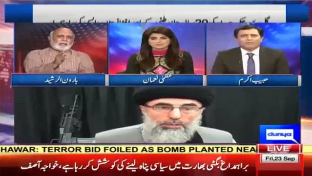 Intense Clash between Haroon Rasheed and Habib Akram
