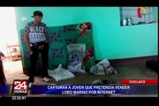 Chiclayo: capturan a sujeto que vendía lobo marino por Internet
