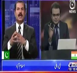 What a Shut Up Call By Shahid Latif to Indian Anchor