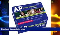 Big Deals  Kaplan AP Human Geography in a Box  Best Seller Books Best Seller