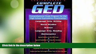Big Deals  Contemporary s Complete GED: Comprehensive Study Program for the High School