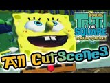 SpongeBob Truth or Square All Cutscenes | Game Movie (Wii, X360, PSP)