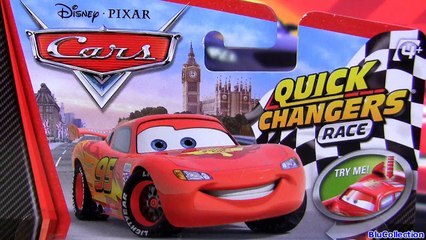 Check Out Lightning McQueen showing his tongue at You! Quick Changers Disney Cars 2 toy with pop-out