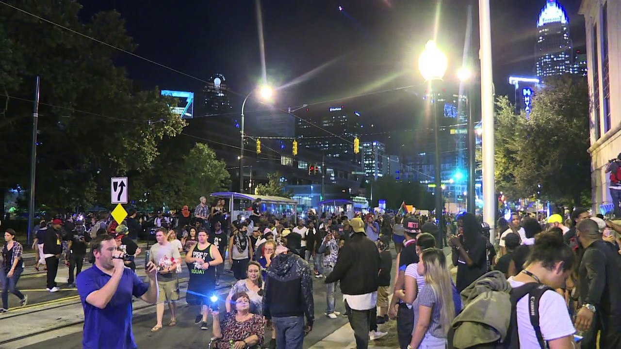 Charlotte protesters call for release of police shooting videos