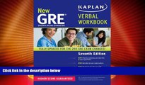 Big Deals  New GRE Verbal Workbook (Kaplan GRE)  Free Full Read Best Seller