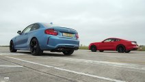 Ford Mustang 5.0 GT vs BMW M2 - Which is fastest evo DRAG BATTLE