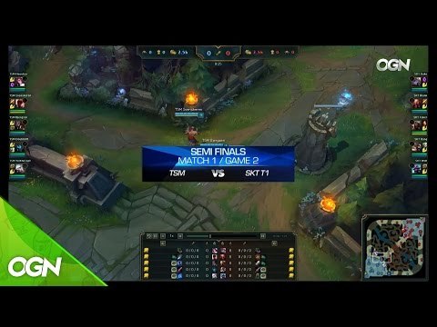 [2016.03.06] 토너먼트 4강 SKT T1 vs TSM Game.2/ IEM 10 월드챔피언십 3회차 (IEM 10 Katowice World Championship)