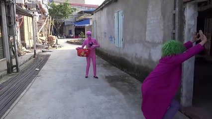 Headshot Joker Pranks Spiderman vs Frozen Elsa Superheroes Fun for kids-NXGADG1phNQ part 1