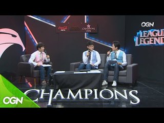 [2016.06.28] KT vs JIN AIR 대기 중 "용준쇼"에 도전하는 "단군쇼" 2016 코카콜라 제로 롤챔스 코리아 서머(LCK)