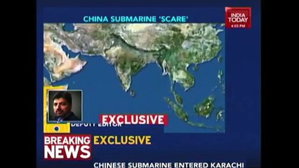 China's Attack Submarine Lurks Past Indian Waters To Karachi