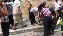 Suriye: Esad kara harekatı öncesi Halep'e bomba yağdırdı