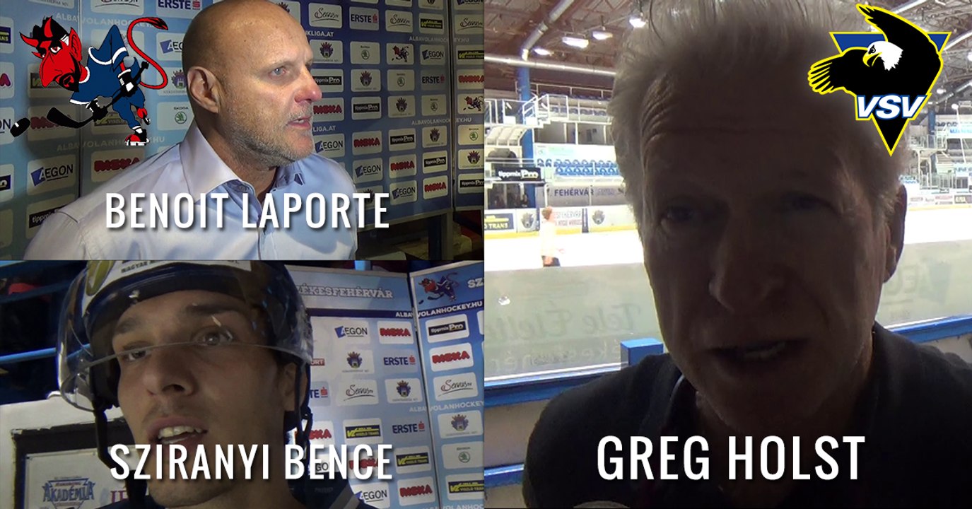 EBEL: Fehervar AV19 gegen den VSV – Die Stimmen zum Spiel (Videointerviews)