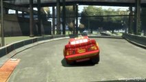 Tudor Street Drifting Track Lightning McQueen cardisney pixar car by onegamesplus