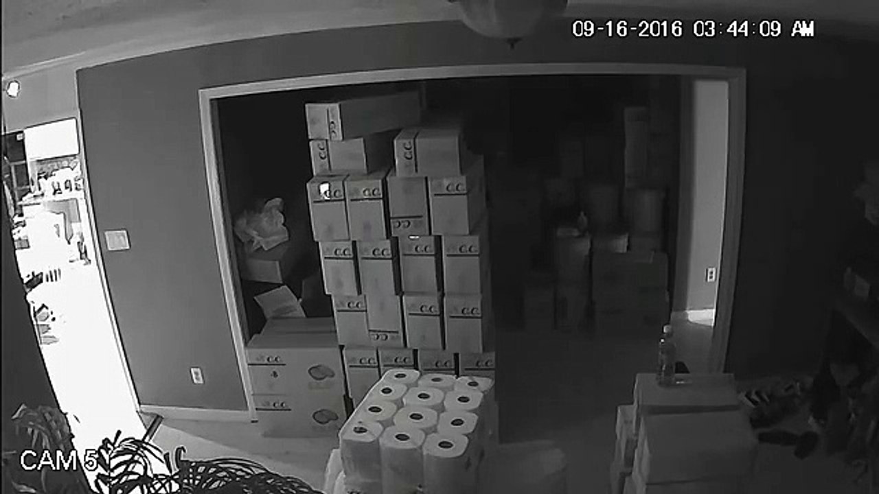 Ces 2 braqueurs vont avoir une mauvaise surprise pendant leur braquage...