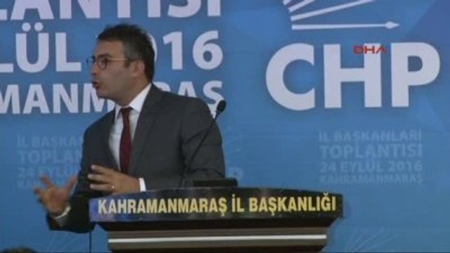 Kahramanmaraş CHP Lideri Kılıçdaroğlu İl Başkanları Toplantısında Konuştu-1