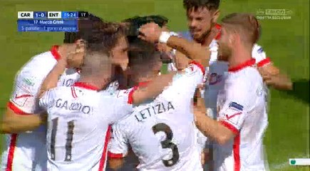 Marco Crimi Goal - Carpi 1-0 Virtus Entella (24/09/2016)