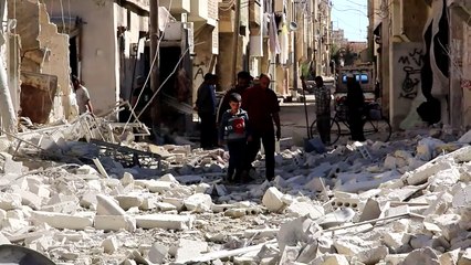 Pluie de bombes meurtrière sur les quartiers rebelles d'Alep