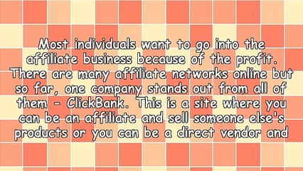 ClickBank: How Do You Govern The Site?