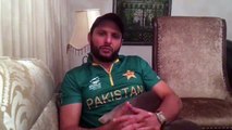 Shahid Afridi message to Pakistani nation T20 Cup