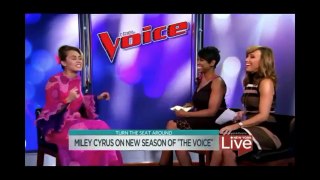 Miley Cyrus interview on NBC's New York Live TV 16th September 2016