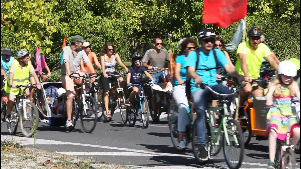 Vélo parade à Angoulême