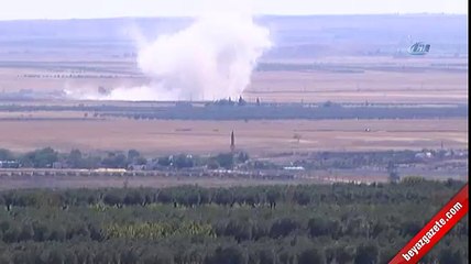 Sınırın sıfır noktasında şiddetli patlamalar meydana geldi