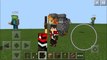 Minecraft Pocket Edition - Flaming Arrow Machine gun Tutorial -  part 1