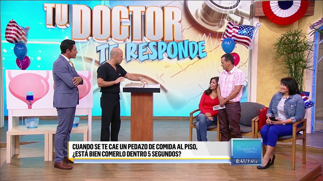 No cojas la comida que se te cae al suelo!!!