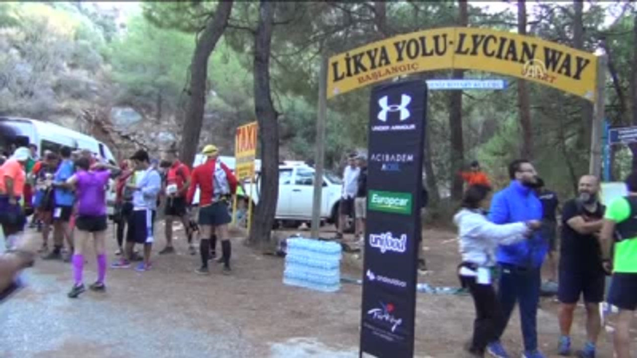 Likya Yolu Ultra Maratonu Başladı