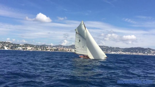 Régates royales de Cannes: A bord d'un voilier de légende