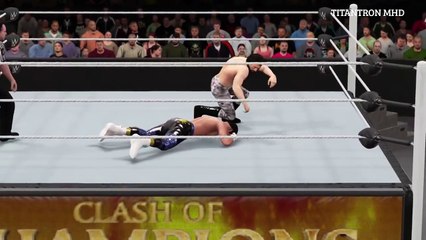 WWE 2K16 CLASH OF CHAMPIONS 2016 FULL SHOW - PREDICTION HIGHLIGHTS_5