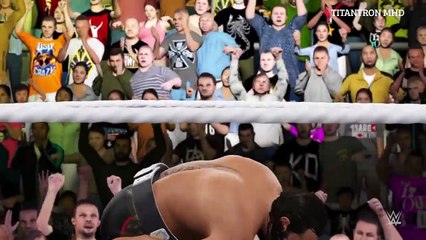WWE 2K16 CLASH OF CHAMPIONS 2016 FULL SHOW - PREDICTION HIGHLIGHTS_14