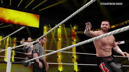 WWE 2K16 CLASH OF CHAMPIONS 2016 FULL SHOW - PREDICTION HIGHLIGHTS_9