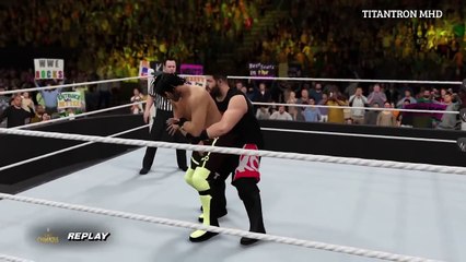 WWE 2K16 CLASH OF CHAMPIONS 2016 FULL SHOW - PREDICTION HIGHLIGHTS_21