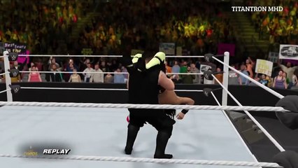WWE 2K16 CLASH OF CHAMPIONS 2016 FULL SHOW - PREDICTION HIGHLIGHTS_22