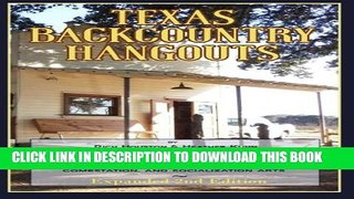 [PDF] Texas Backcountry Hangouts: A Guide to Country Stores, Backwoods Bars, and other notable
