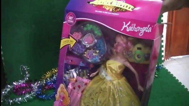 Baby Doll Accessories - Disney Princess with Toys For Kids - Open Sophia Barbie Doll