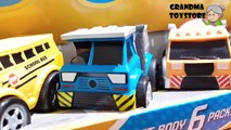Unboxing TOYS Review/Demos - kids galaxy soft body 6 pack squeeze me fast racing toy cars