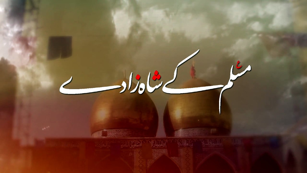 Muslim علیہ السلام  Kay Shahzaday