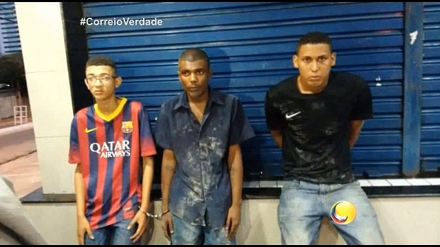Correio Verdade - Bandidos arrombaram um farmácia no centro de Campina Grande, o alarme disparou eles não tiveram tempo de correr e foram presos.