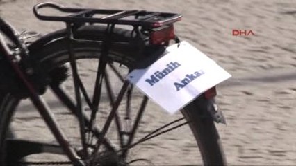 İzmir - Fetö Darbe Teşebbüsüne Karşı, Almanya'dan Ankara'ya Pedal Çevirdi